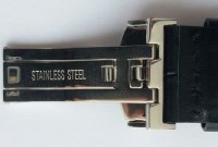 Casio Watch Band (Leather with Spring Rods)