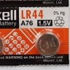 Baterija LR44 LR-44 MLR44